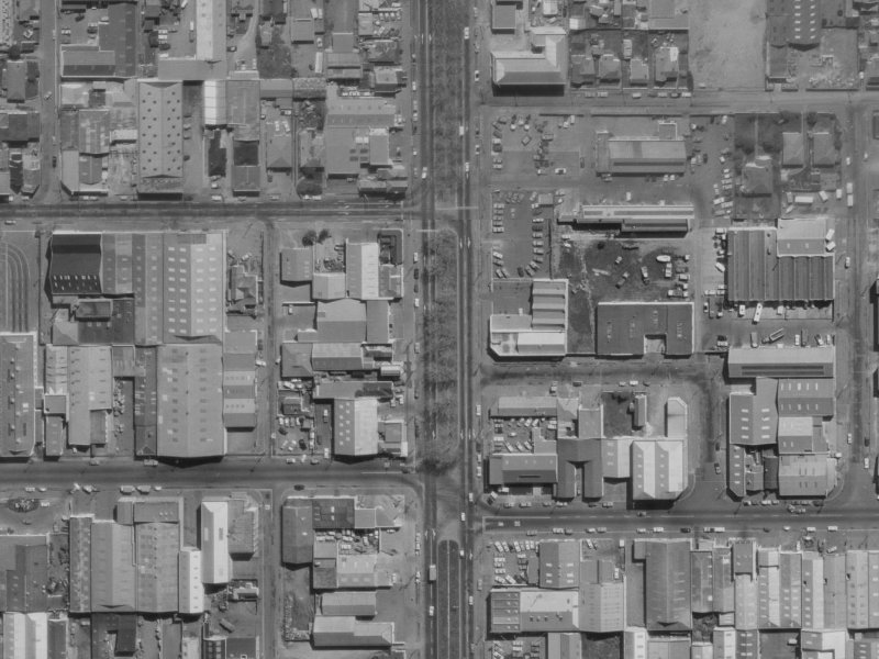 81–105 Fitzgerald Avenue from the air, 1970-1974