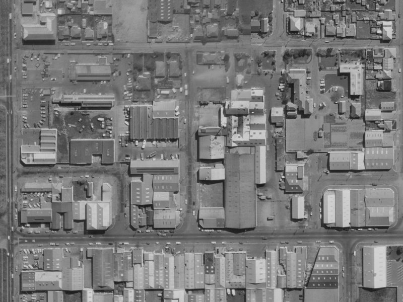 13 Clothier Street from the air, 1970-1974