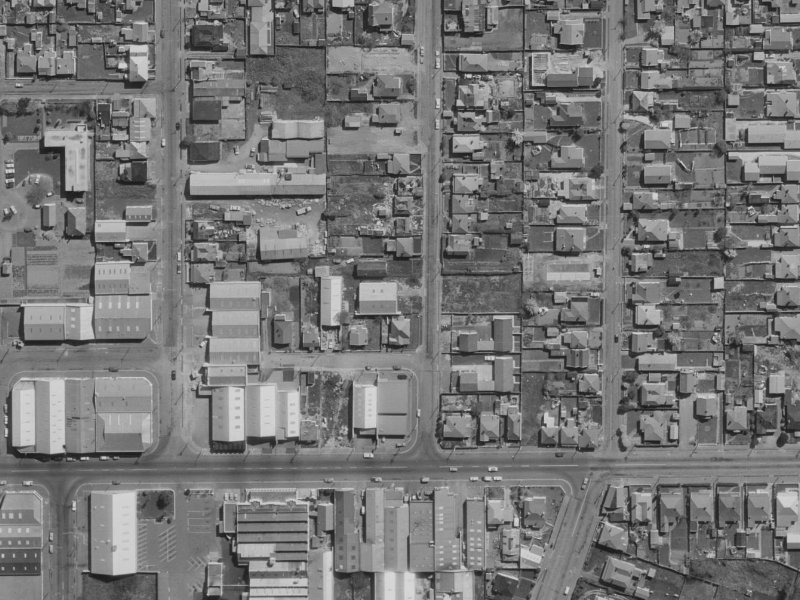 11 Stanmore Road from the air, 1970-1974