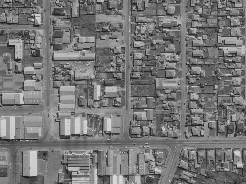 14 Stanmore Road from the air, 1970-1974