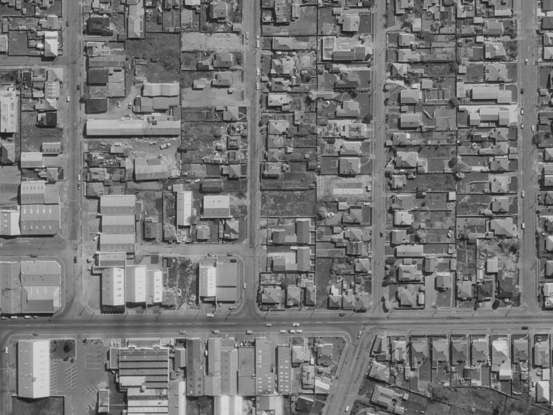 16 Stanmore Road from the air, 1970-1974