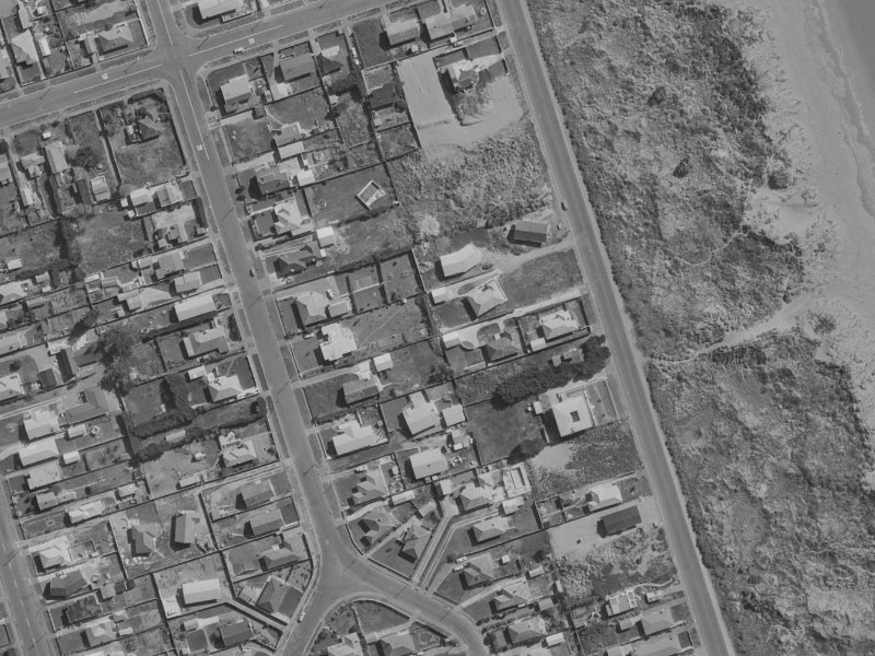 508 Marine Parade from the air, 1970-1974