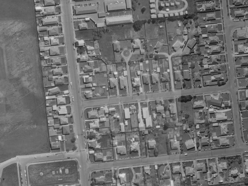 7 Owens Terrace from the air, 1970-1974