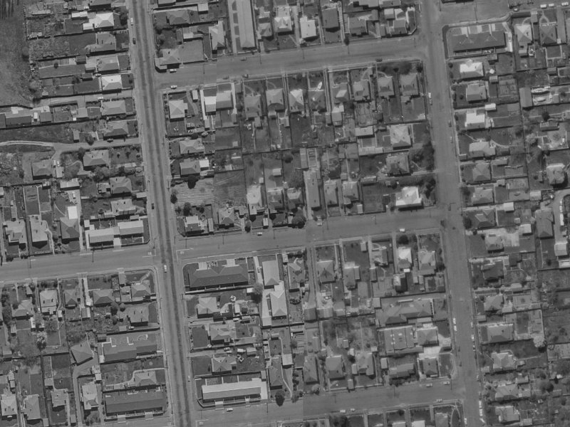 12A Elizabeth Street from the air, 1970-1974