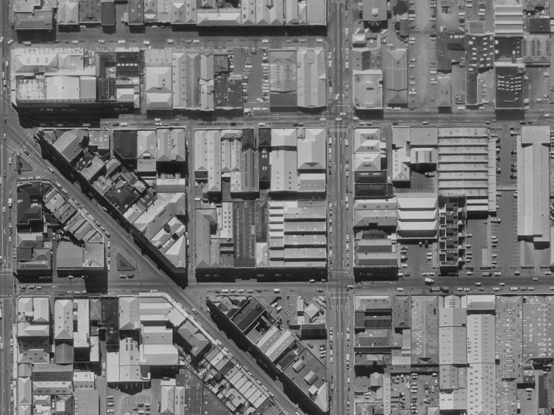 4 Ash Street from the air, 1970-1974