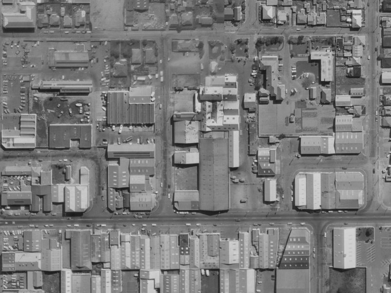 11 Clothier Street from the air, 1970-1974