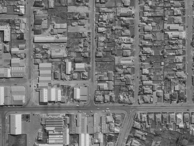 10 Stanmore Road from the air, 1970-1974