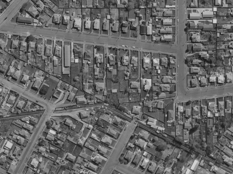 44 Wellington Street from the air, 1970-1974