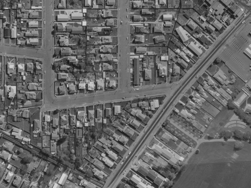 19 Marlborough Street from the air, 1970-1974