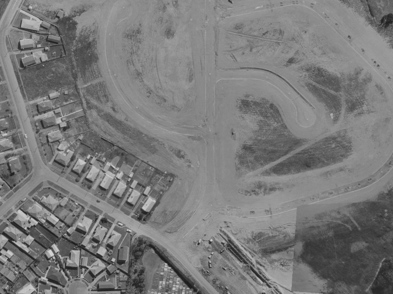 1 Pateke Place from the air, 1970-1974