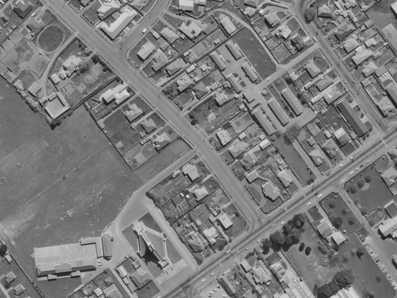 5 Craven Street from the air, 1970-1974
