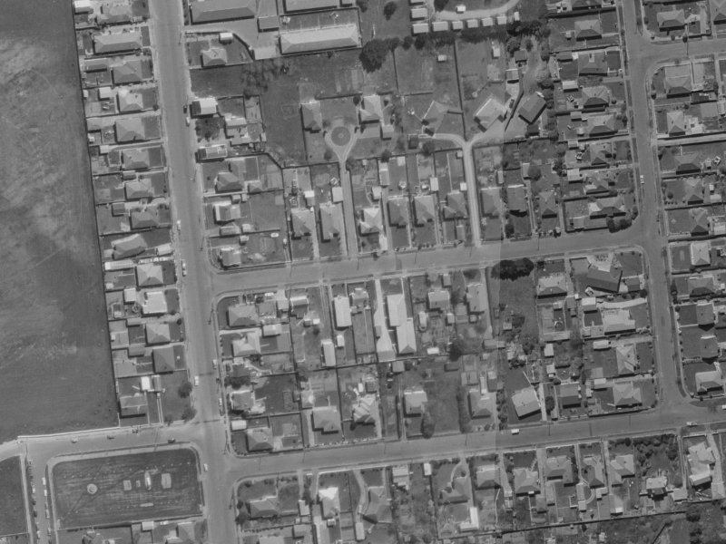 8 Owens Terrace from the air, 1970-1974