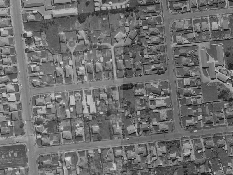 14 Owens Terrace from the air, 1970-1974