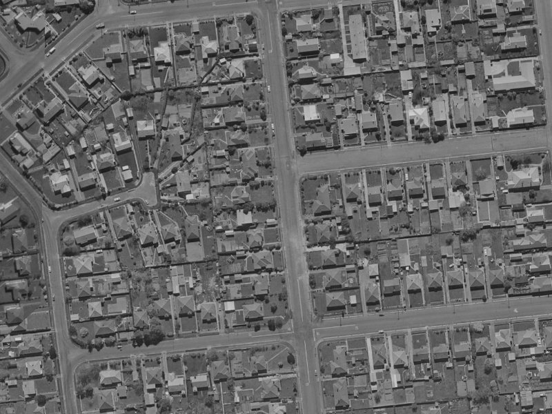61A Wainui Street from the air, 1970-1974