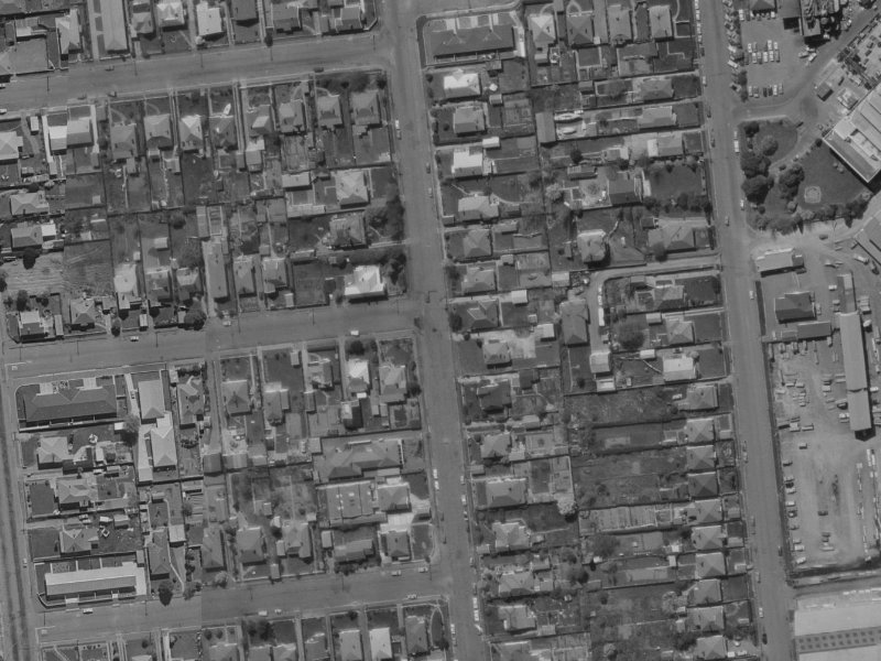 40A Picton Avenue from the air, 1970-1974