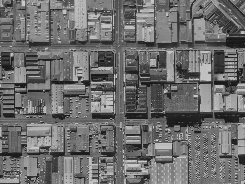 640 Colombo Street from the air, 1970-1974