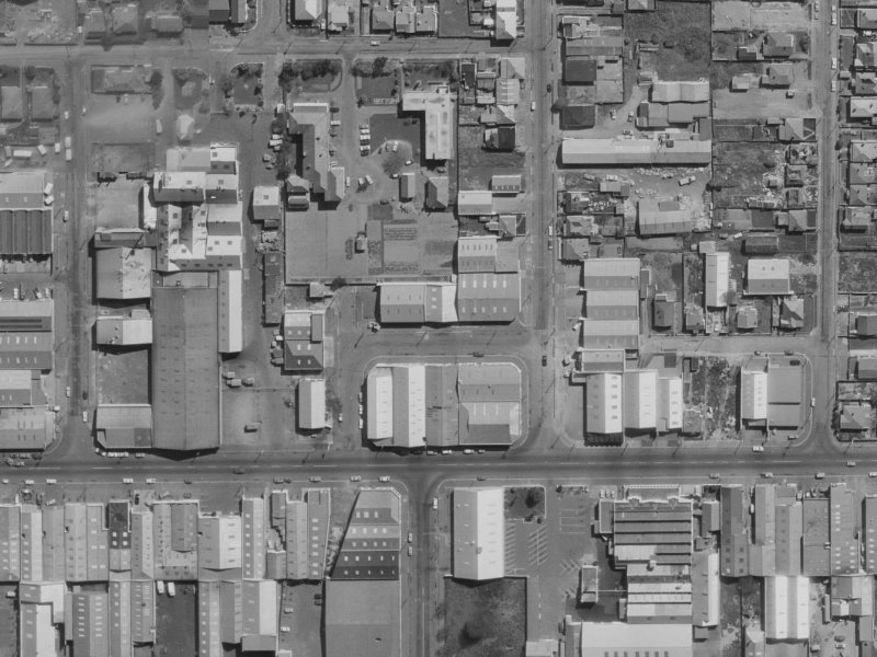 23 Gatherer Street from the air, 1970-1974