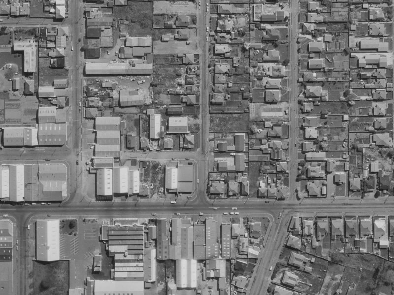 9 Stanmore Road from the air, 1970-1974