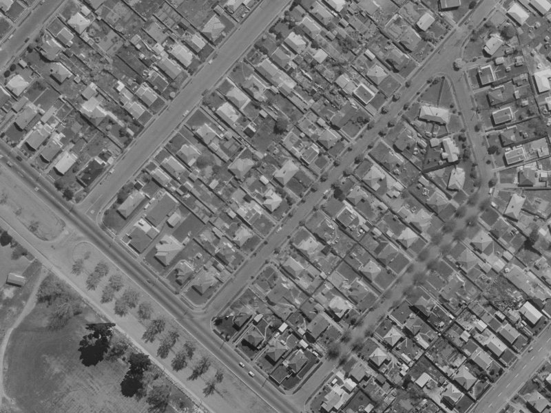 7 Jollie Street from the air, 1970-1974