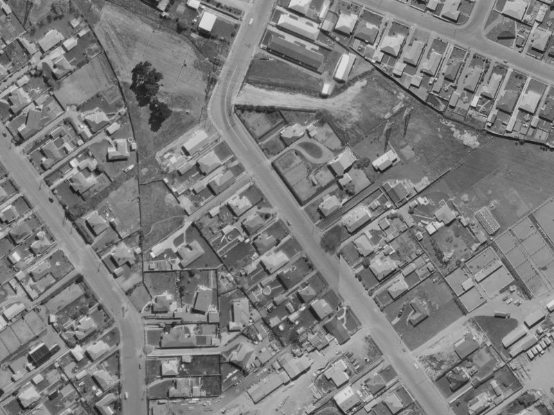 62 Epsom Road from the air, 1970-1974