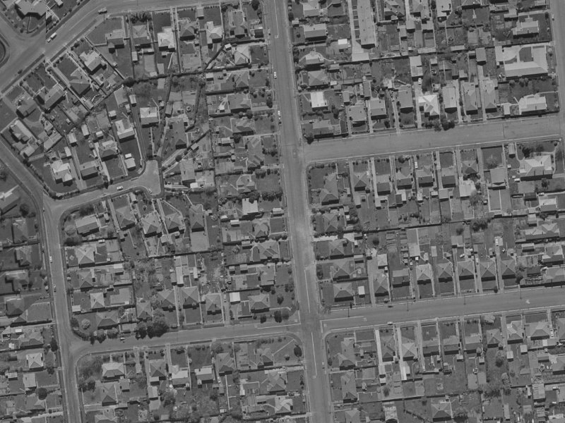 59 Wainui Street from the air, 1970-1974