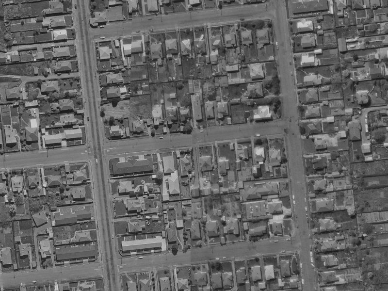 11A Elizabeth Street from the air, 1970-1974
