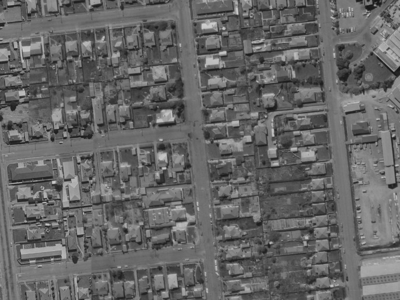 38 Picton Avenue from the air, 1970-1974