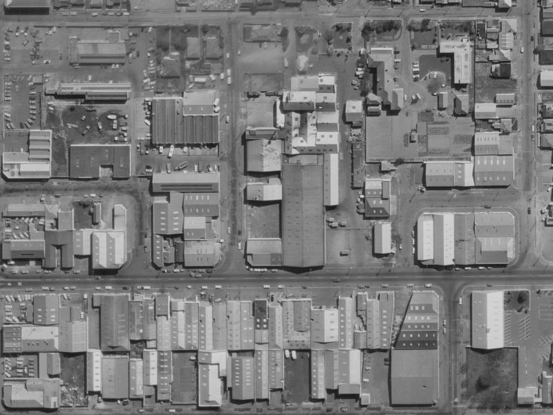 Fitzgerald Avenue from the air, 1970-1974