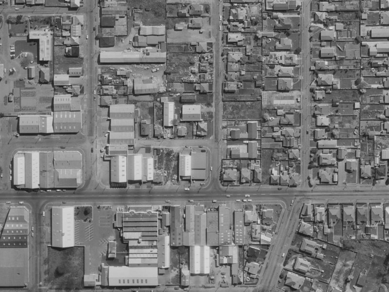 8 Dearsley Street from the air, 1970-1974
