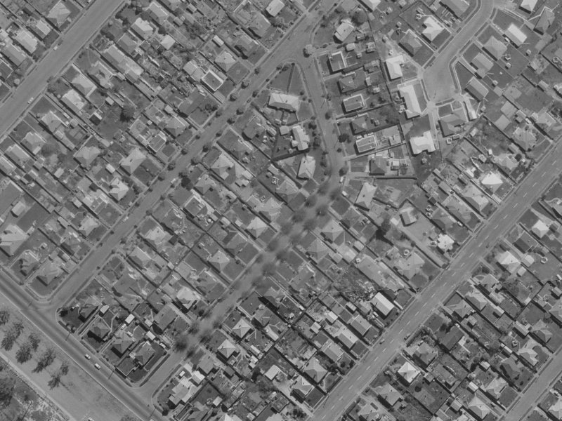 15 Thomas Street from the air, 1970-1974