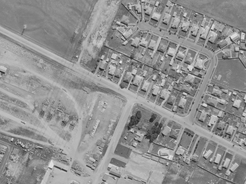 24 Roberts Road from the air, 1970-1974