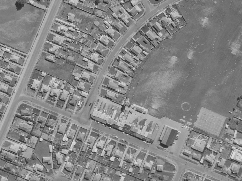 6 Manurere Street from the air, 1970-1974