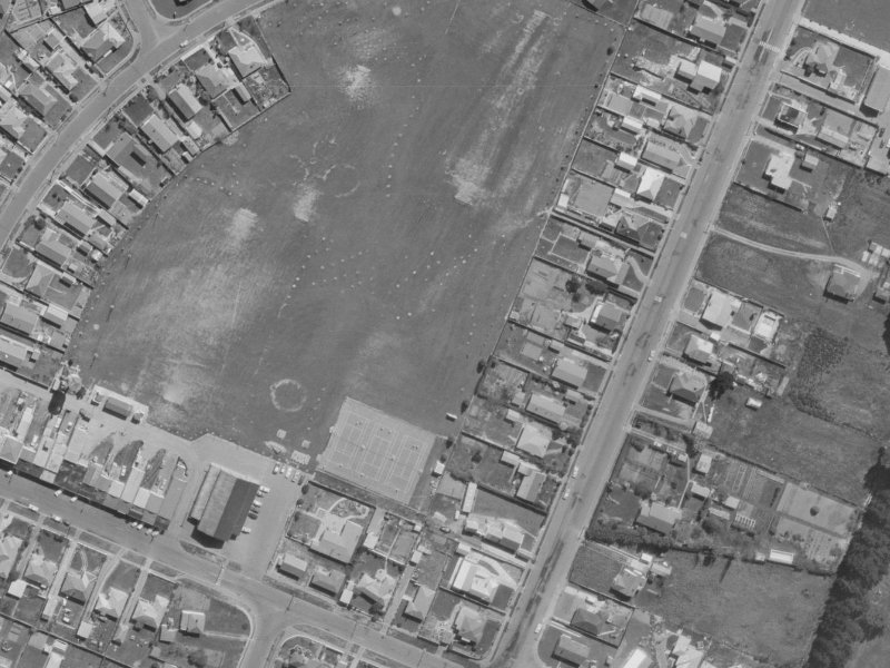 45A Hei Hei Road from the air, 1970-1974