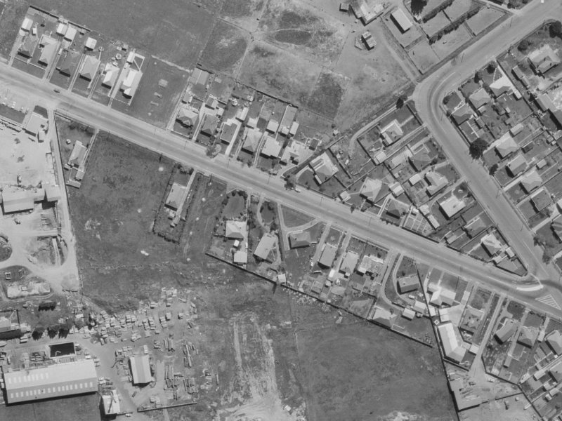 21A Buchanans Road from the air, 1970-1974