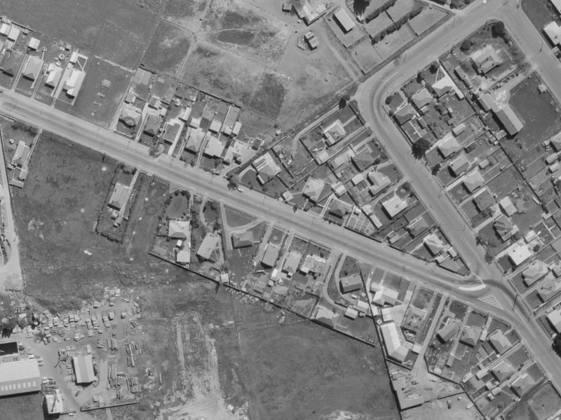 10 Buchanans Road from the air, 1970-1974
