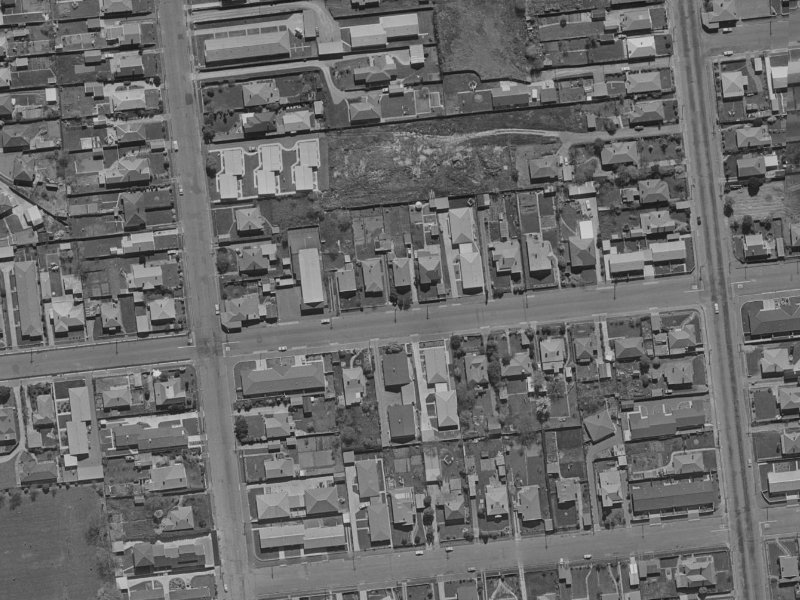 46-36 Elizabeth Street from the air, 1970-1974