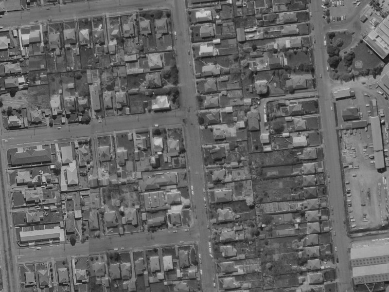 36E Picton Avenue from the air, 1970-1974