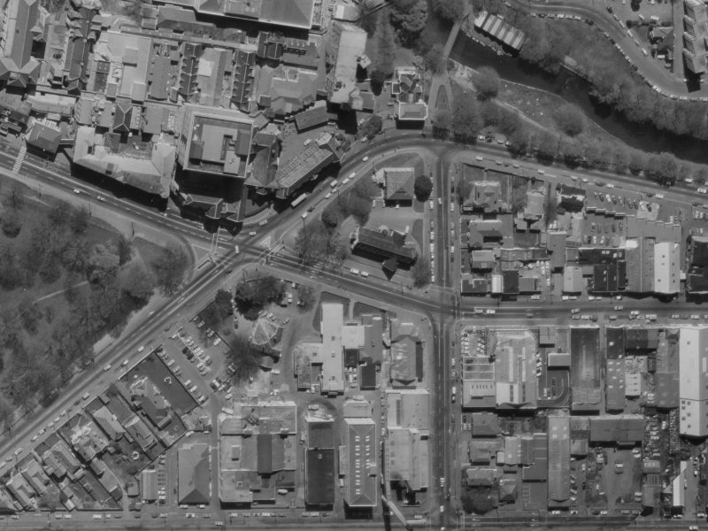 1R Tuam Street from the air, 1970-1974