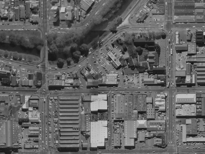 87 Tuam Street from the air, 1970-1974