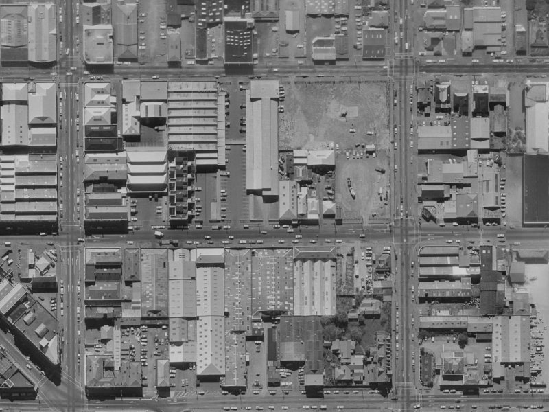 253 Tuam Street from the air, 1970-1974