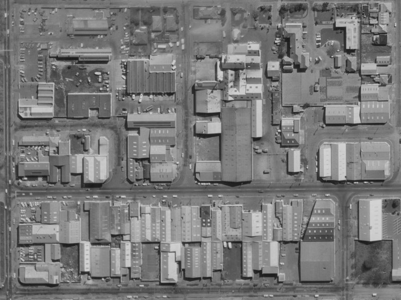 84 Fitzgerald Avenue from the air, 1970-1974