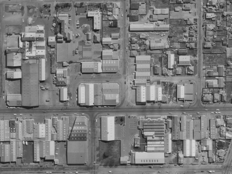 5 Saxon Street from the air, 1970-1974