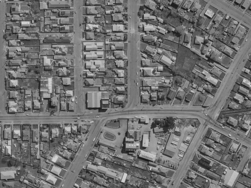 5 England Street from the air, 1970-1974