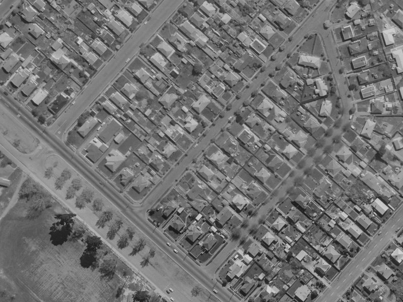 8 Jollie Street from the air, 1970-1974