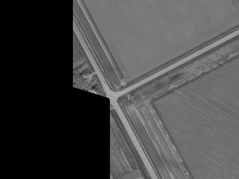 154 Newtons Road from the air, 1970-1974