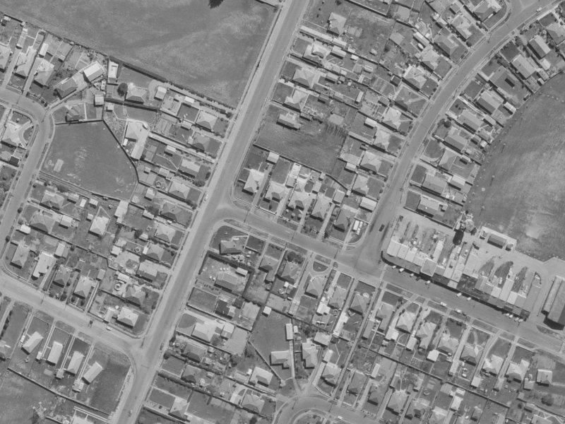 56 Wycola Avenue from the air, 1970-1974