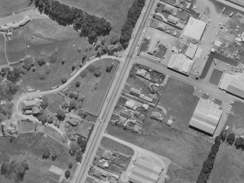 Carmen Road from the air, 1970-1974