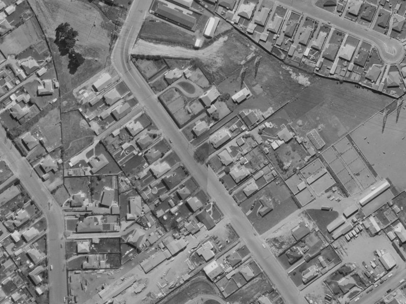 52 Epsom Road from the air, 1970-1974