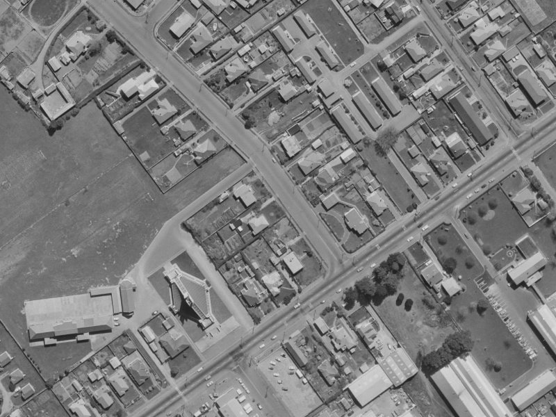 3 Craven Street from the air, 1970-1974