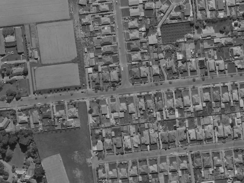 90 Suva Street from the air, 1970-1974